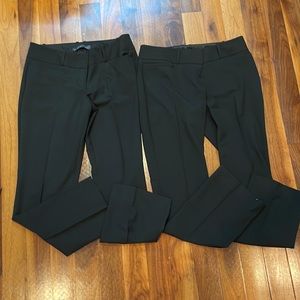 Two pant bundle: The Limited Drew Fit. Size 6S